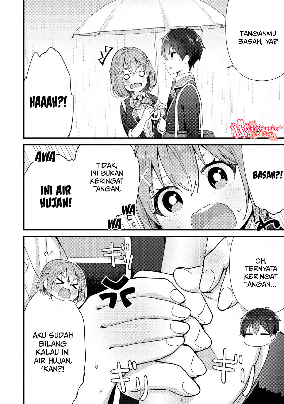 The Cute Girl Sitting Next to Me Is Trying to Make Me Fall in Love With Her as a Way to Ridicule Me, but the Tables Were Turned on Her Before She Knew It Chapter 02 Gambar 23